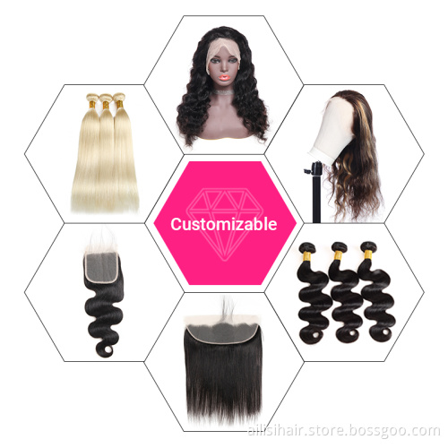 Top Quality High Digital Thin HD Lace Frontal Closure HD Transparent Swiss Lace Frontal Vendor Transparent HD Lace Frontal